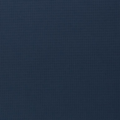 Waffelpiqué | Nelson | Jeansblau